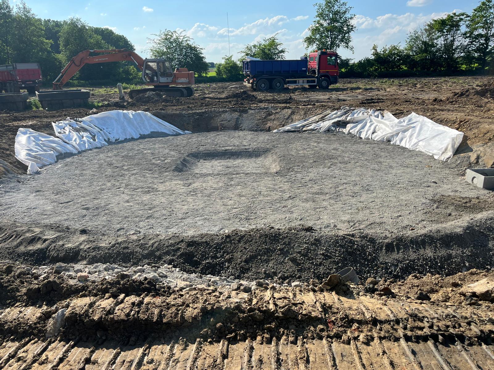 Terrassement chantier GLX Services